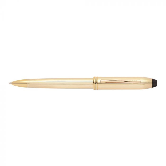 Cross Townsend 10Kt Gold Ballpoint Pen New In Box 702 