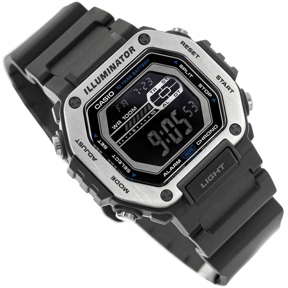 Digital Watch - Mens David MWD-110H-8AVEF % Casio Resin Jewellers % Illuminator Cullen