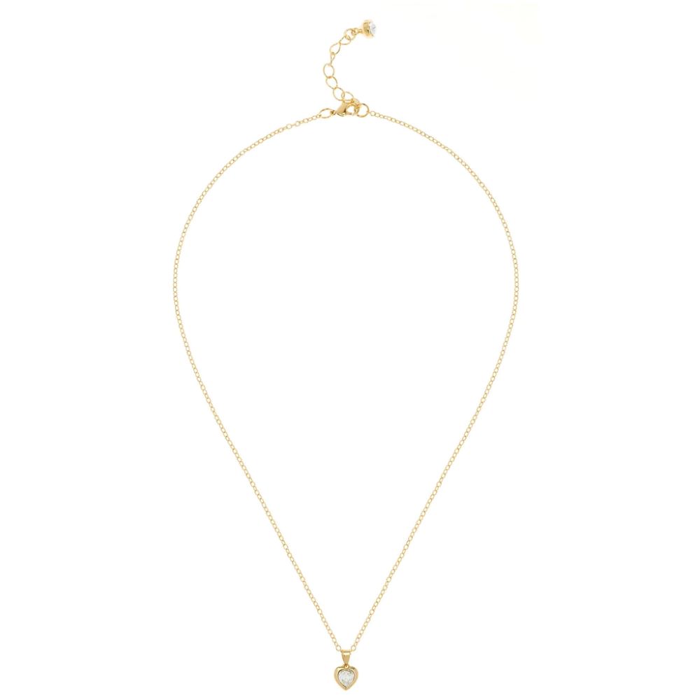 Buy Ted Baker Hannela Crystal Heart Pendant with Chain Online At Best Price  @ Tata CLiQ